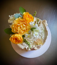 Load image into Gallery viewer, ROASTED PEACH RICOTTA: vanilla custard + brown sugar buttercream