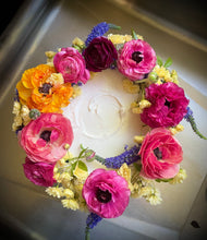 Load image into Gallery viewer, CONFETTI: fig leaf custard + blackberry jam