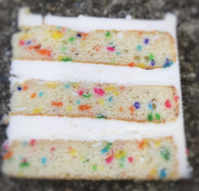 Load image into Gallery viewer, CONFETTI: fig leaf custard + blackberry jam