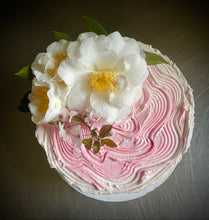 Load image into Gallery viewer, ALMOND + CHERRY: sour cream mousse