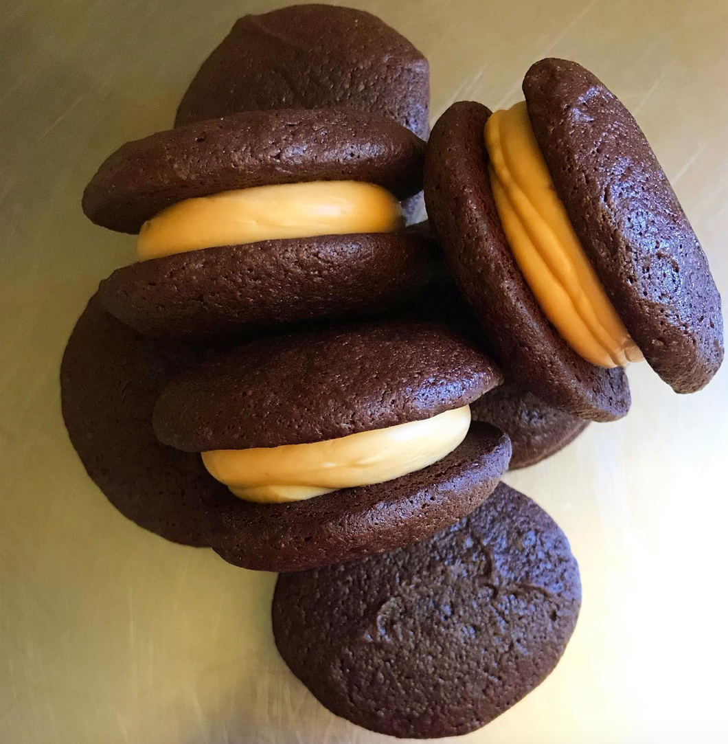 SALTED CARAMEL WHOOPEE PIE