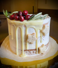 Load image into Gallery viewer, HOLIDAY EGGNOG CAKE: bourbon + nutmeg
