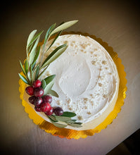 Load image into Gallery viewer, HOLIDAY EGGNOG CAKE: bourbon + nutmeg
